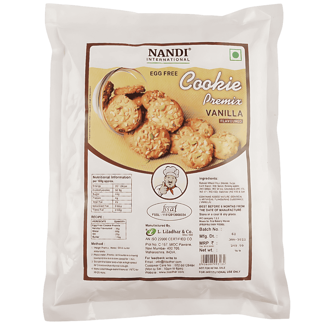 Premium Vanilla Cookie Premix
