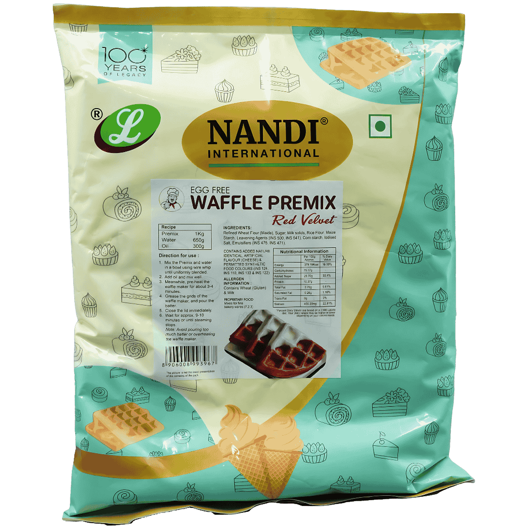 Red Velvet Waffle Premix