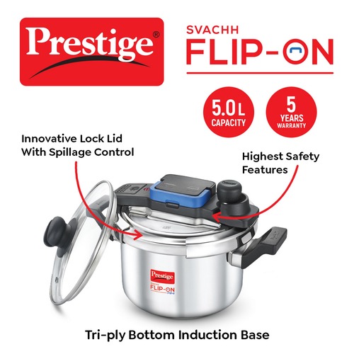 Prestige Flip-on Pressure Cooker - Image 2