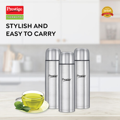 Prestige Thermopro Stainless Steel Flask - Image 1