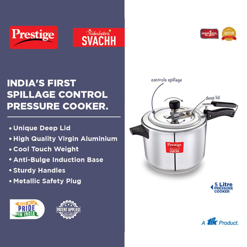 Prestige Pressure Cooker Nakshatra Plus - Image 3