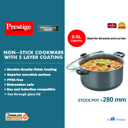 Prestige Omega Deluxe Stock Pot - Image 3